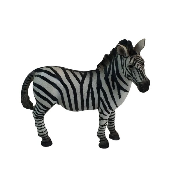 Schleich Zebra Toy Figure Lot of 3 Baby Family Zoo Safari Jungle Animals - Picture 2 of 12